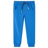 Pantalon de surv&ecirc;tement pour enfants bleu 104