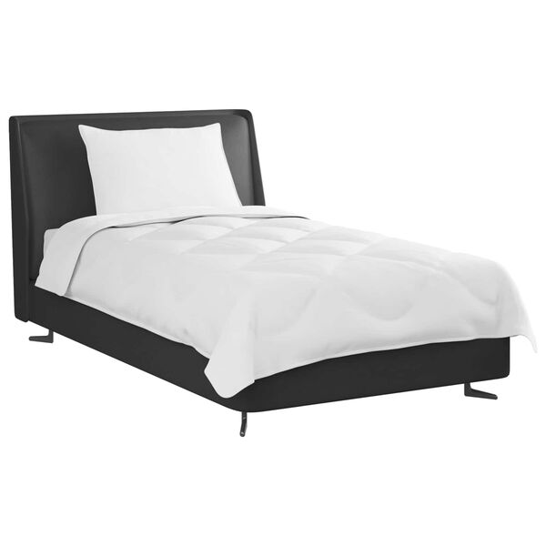 vidaXL Duvet toutes saisons avec oreiller 2 pcs Blanc Microfibre