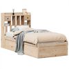 vidaXL Cadre de lit sans matelas 100x200 cm bois massif de pin