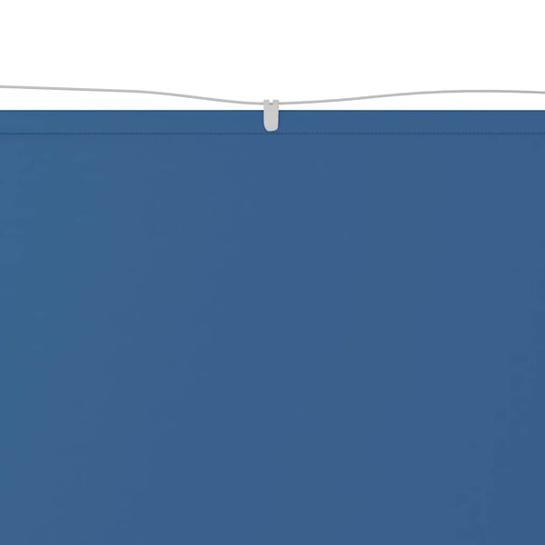 vidaXL Auvent vertical Bleu 60x1000 cm Tissu oxford