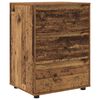 vidaXL Armoire de rangement 60 x 48 x 81 cm Bois d'ing&eacute;nierie