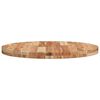 vidaXL Dessus de table rond &Oslash;70x4 cm bois massif d'acacia