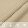 vidaXL Voile de parasol tissu oxford rectangulaire 3,5x5 m beige