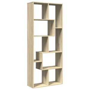 vidaXL &Eacute;tag&egrave;re s&eacute;paratrice de pi&egrave;ce ch&ecirc;ne sonoma 67x25x161,5 cm