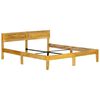 vidaXL Cadre de lit sans matelas bois de manguier massif 180 cm