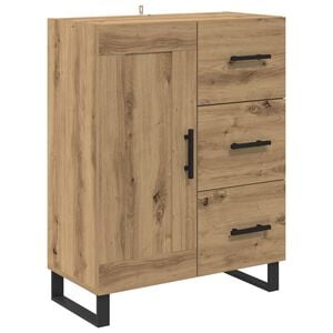 vidaXL Buffet Ch&ecirc;ne artisanal 69,5 x 34 x 90 cm