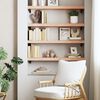 vidaXL &Eacute;tag&egrave;re murale 100x20x6 cm bois de ch&ecirc;ne massif non trait&eacute;