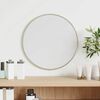 vidaXL Miroir mural Argent&eacute; &Oslash; 30 cm Rond