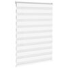 vidaXL Store z&egrave;bre blanc 100x150 cm largeur du tissu 95,9cm polyester