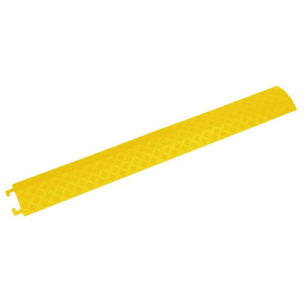 vidaXL Rampes de protection de câble 2 pcs 98,5 cm Jaune
