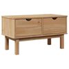 vidaXL Banc de couloir OTTA 80x40x45 cm bois de pin massif