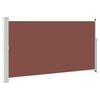 vidaXL Auvent lat&eacute;ral r&eacute;tractable de patio 170x300 cm Marron