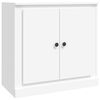vidaXL Buffets 3 pcs Blanc Bois d'ing&eacute;nierie