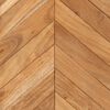 vidaXL Armoire de salle de bain bois massif d'acacia et fer