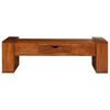 vidaXL Table basse Bois d'acacia solide 100 x 50 x 30 cm Marron