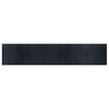 vidaXL Tapis rectangulaire gris 100x500 cm bambou