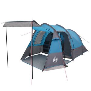 vidaXL Tente tunnel 390 x 215 x 152 cm Bleu