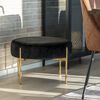 House Nordic Pouf Evie Noir