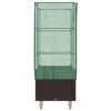 vidaXL Jardini&egrave;re sur&eacute;lev&eacute;e avec housse et roues aspect rotin