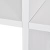 vidaXL Biblioth&egrave;que/&eacute;tag&egrave;re 142 cm Blanc