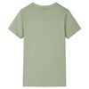 T-shirt pour enfants kaki clair 116