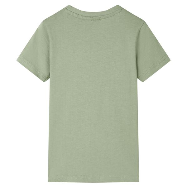 T-shirt pour enfants kaki clair 116