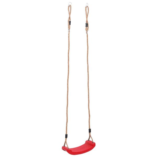 vidaXL Si&egrave;ge de balan&ccedil;oire pour enfants Rouge