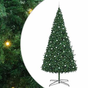 vidaXL Sapin de No&euml;l Vert 400 cm PVC