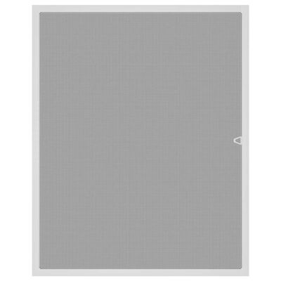 vidaXL Moustiquaire pour fenêtres Blanc 100x120 cm