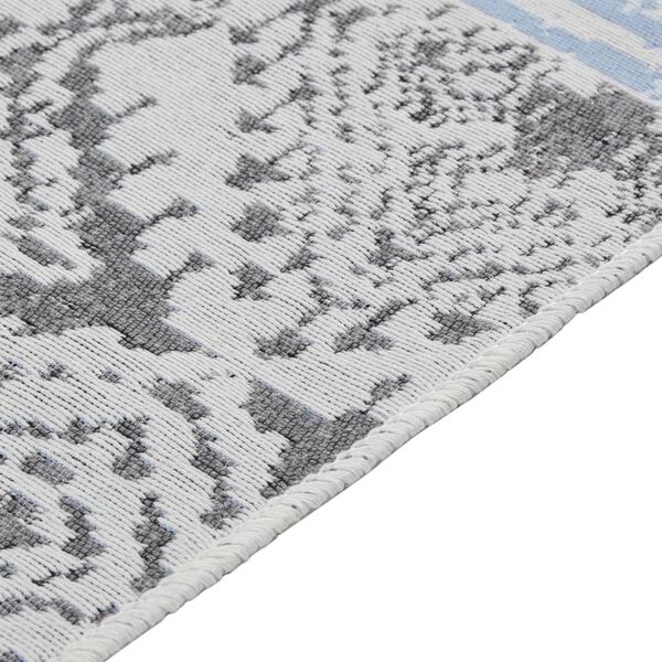 vidaXL Tapis Rose et aqua 80x150 cm Coton