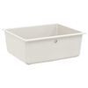 vidaXL &Eacute;vier Blanc 530 x 460 mm 80% Quartz et 20% R&eacute;sine