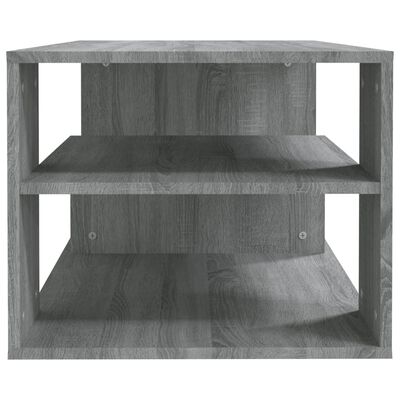 vidaXL Table basse Sonoma gris 100x50x40 cm Bois d'ingénierie