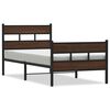 vidaXL Cadre de lit sans matelas avec t&ecirc;te de lit pied de lit 75x190cm