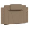 vidaXL Cadre de lit Viana sans matelas cappuccino 90x200 cm similicuir