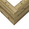 vidaXL Jardini&egrave;re 110x40x23 cm bois de pin impr&eacute;gn&eacute;