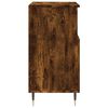 vidaXL Buffets 3 pcs Ch&ecirc;ne fum&eacute; Bois d'ing&eacute;nierie