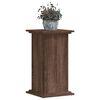 vidaXL Support pour plantes ch&ecirc;ne marron 33x33x60 cm bois d'ing&eacute;nierie