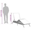 vidaXL Chaises longues avec coussins lot de 2 beige r&eacute;sine tress&eacute;e