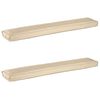 vidaXL Set de coussins de palette 2 pc Tissu Oxford Beige
