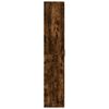 vidaXL Buffet haut ch&ecirc;ne fum&eacute; 60x35x180 cm bois d'ing&eacute;nierie