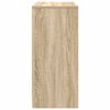 vidaXL Buffet ch&ecirc;ne sonoma 85x34x76 cm bois d'ing&eacute;nierie