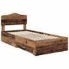 vidaXL Cadre de lit Bois ancien 100 x 200 cm Bois d'ing&eacute;nierie