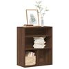 vidaXL Biblioth&egrave;que ch&ecirc;ne marron 60x30x71,5 cm bois d'ing&eacute;nierie