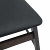 vidaXL Chaise de salle &agrave; manger 2 pcs Marron clair et noir