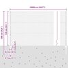 vidaXL Cl&ocirc;ture avec poteau Vert 1,4 x 100 m Acier et PVC