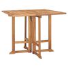 vidaXL Ensemble &agrave; manger d'ext&eacute;rieur pliable 5 pcs Bois solide de teck