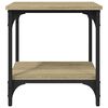 vidaXL Table d'appoint Ch&ecirc;ne sonoma 40x30x42 cm Bois d'ing&eacute;nierie