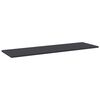 vidaXL Panneaux de biblioth&egrave;que 8 pcs Gris 100x30x1,5 cm Agglom&eacute;r&eacute;