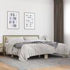 vidaXL Cadre de lit sans matelas ch&ecirc;ne sonoma 180x200 cm