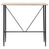 vidaXL Ensemble de bar 5 pcs Plastique Noir